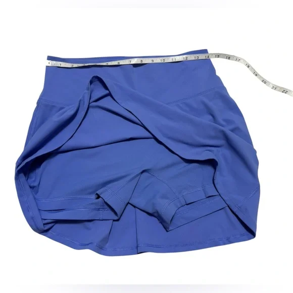 90 Degree By Reflex Vibrant Blue Skater Skirt - Picture 2 of 3